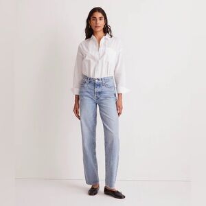 Madewell Low Slung baggy Straight Jeans (25)